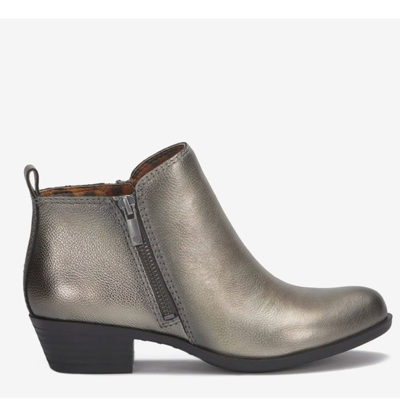 Lucky Brand Shoes - Lucky Brand Basel Bootie Pewter 7.5